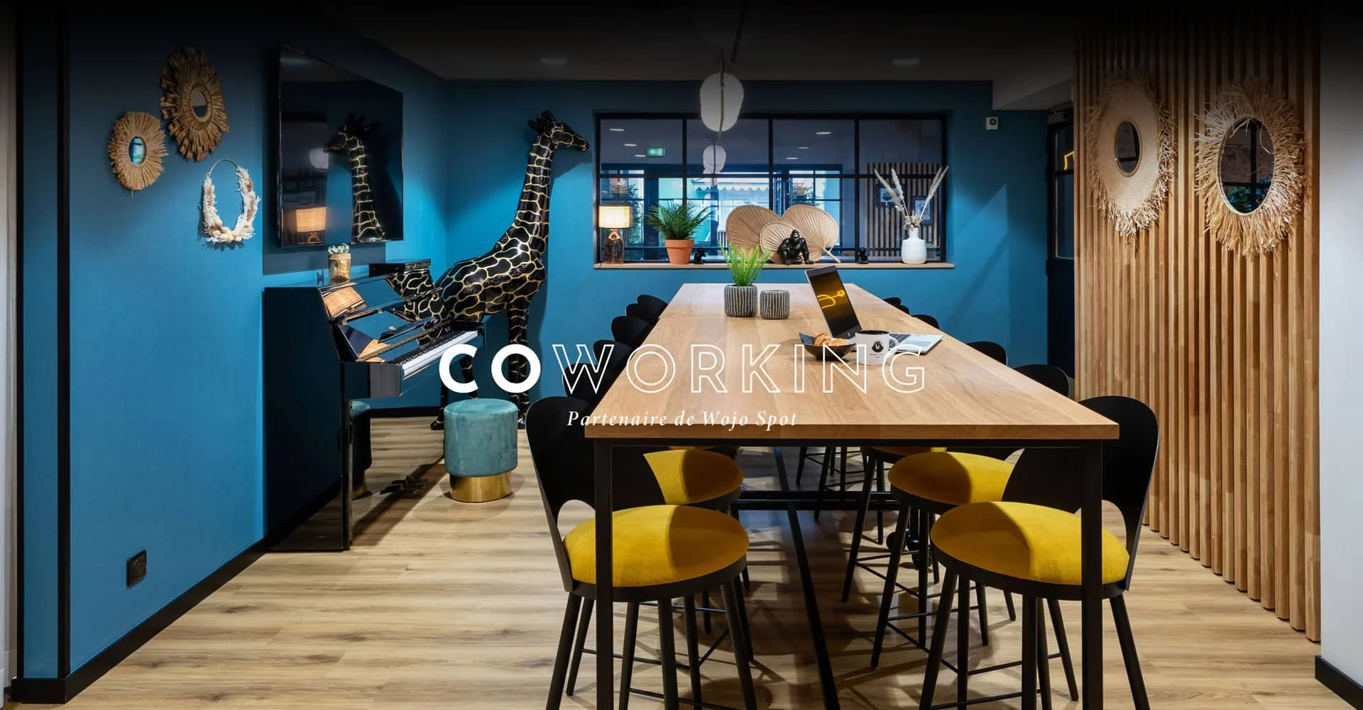 Espace de coworking du Monkey Place en centre-ville de La Roche-sur-Yon